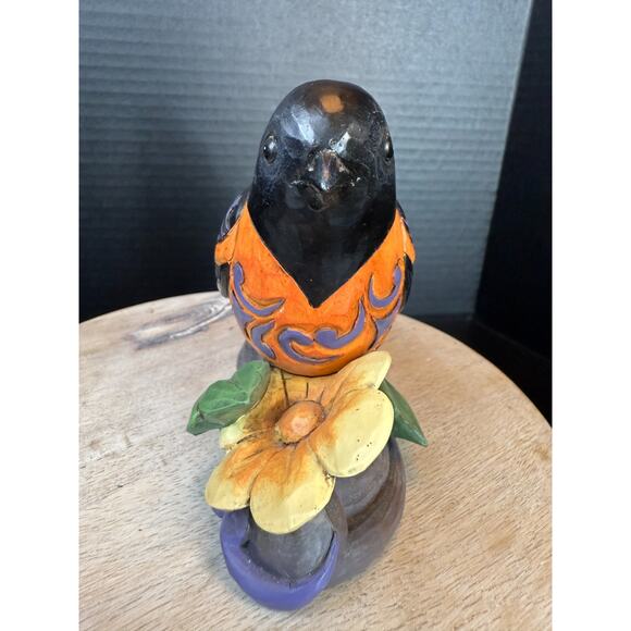 NIB Jim Shore Bold & Beautiful Baltimore Oriole Bird Figurine 601028 - Picture 6 of 12